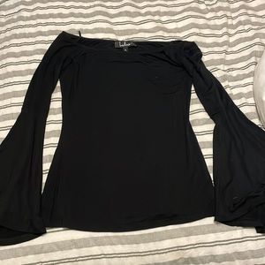 Lulus Off the Shoulder Long Sleeve top